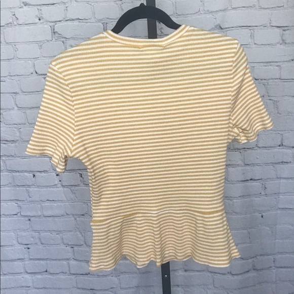 Glamorous Tall Ripped Knit Peplum Blouse - Picture 3 of 7